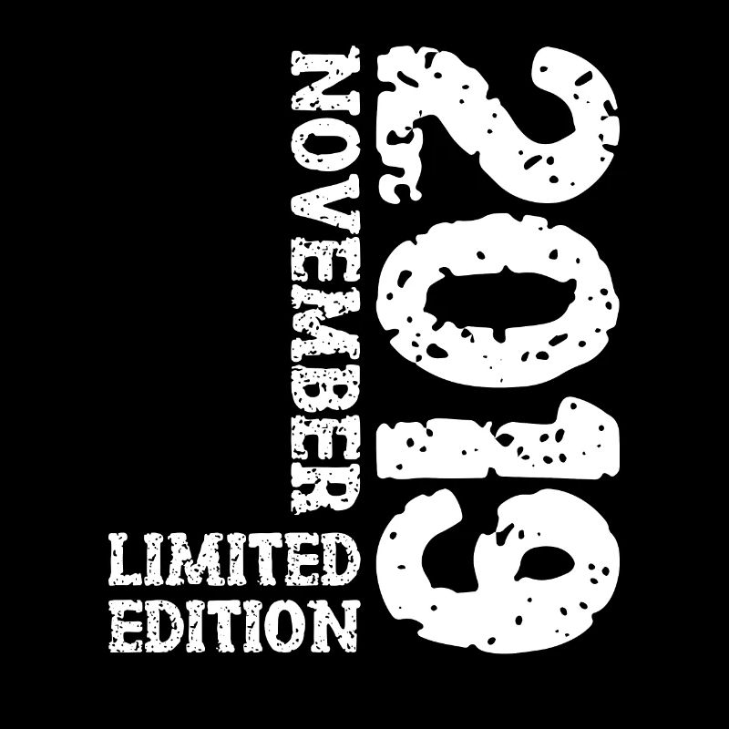 2019 November Limited Edition 4. Geburtstag Deko
