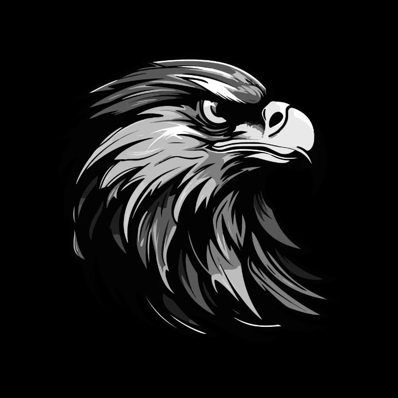 Tête d’aigle Portrait Animal