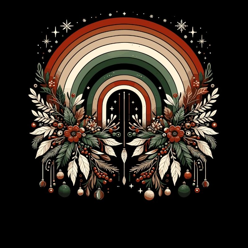 Weihnachtskranz böhmischer Regenbogen Weihnachten