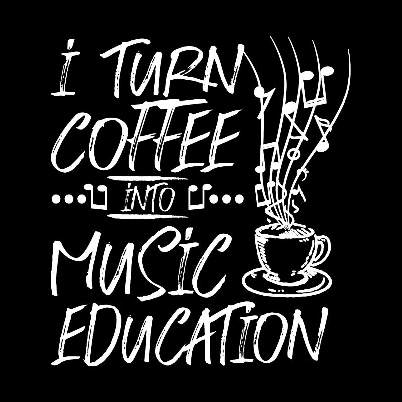 Je transforme le café en éducation musicale