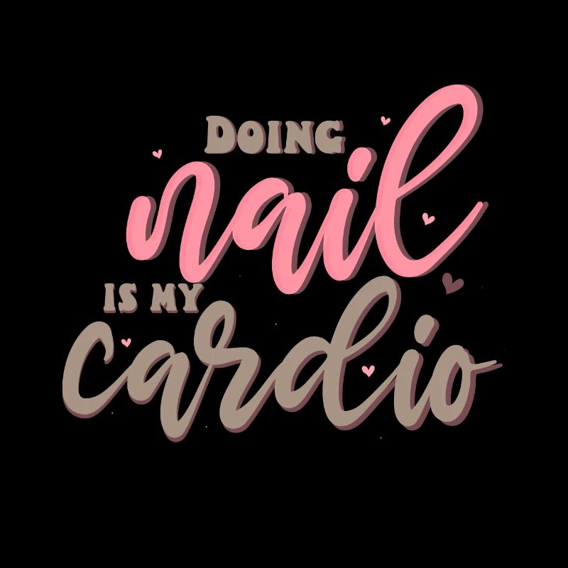 Doing nail is my cardio technician manicurist tech