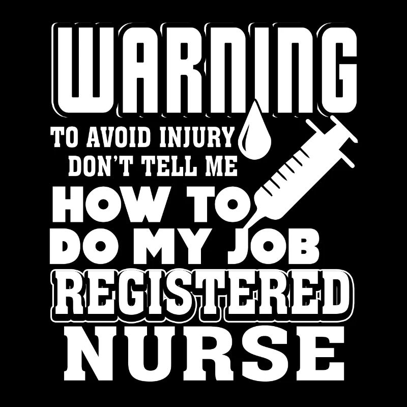 Rn Nurse Registered Nurse Warning