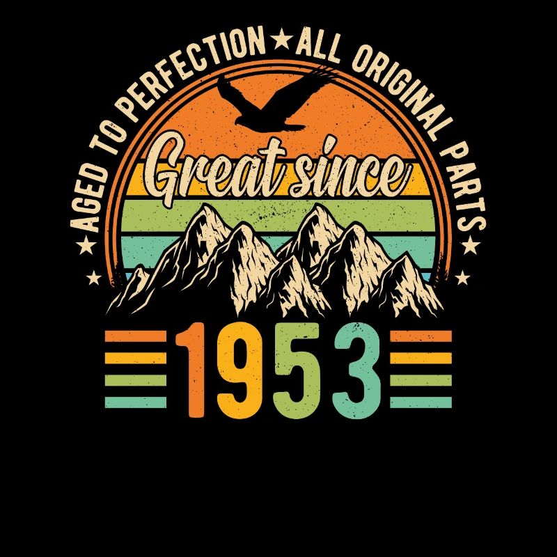 1953 Geburtstagsgeschenk - Retro Style