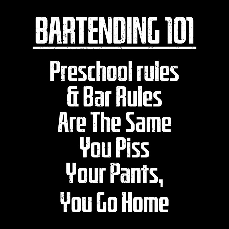 Bartending 101 Bartender Cocktail Barman