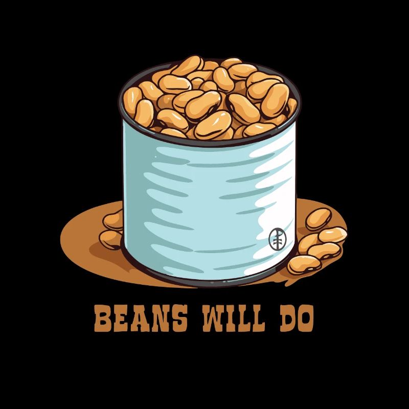 Bohnen sind gut genug, eine Dose Bohnen
