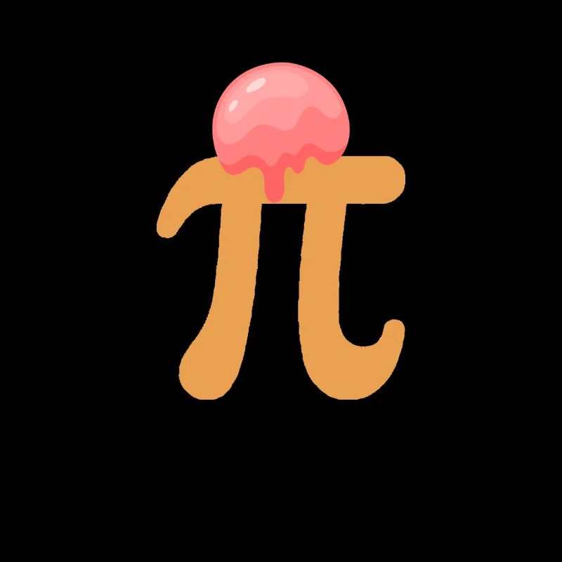 Pi Day A La Mode Lustige Math Geek Pie Eiscreme