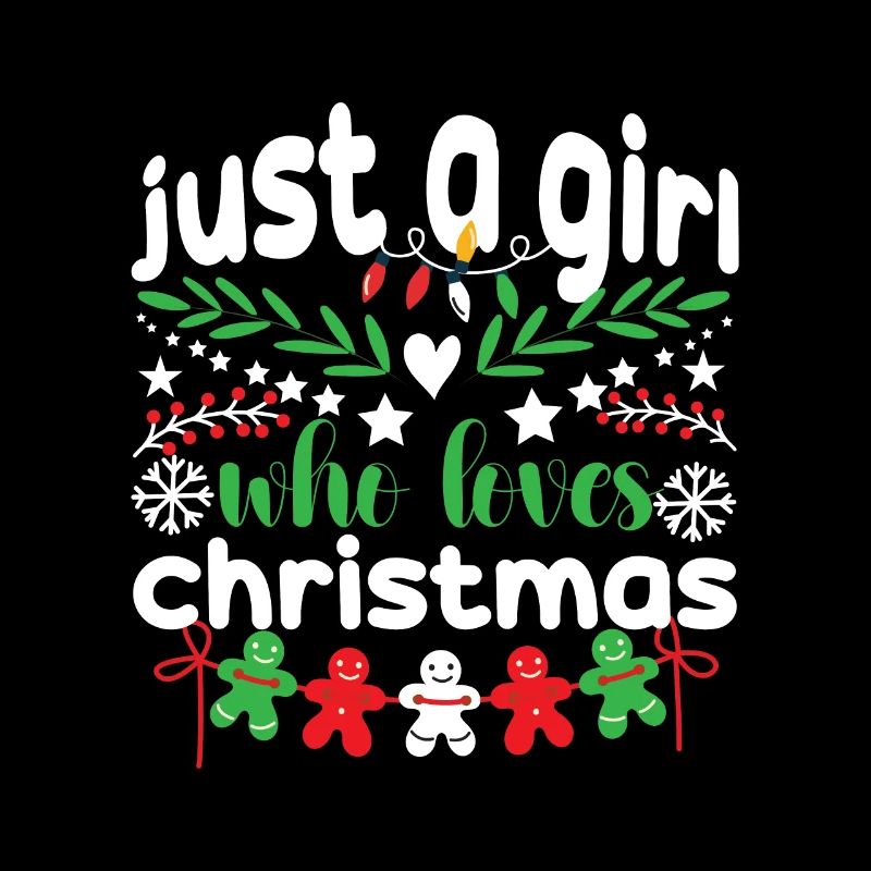 Mädchen Weihnachten