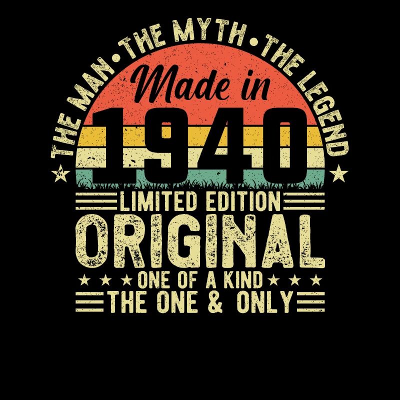 1940: Vintage 84. Geburtstag