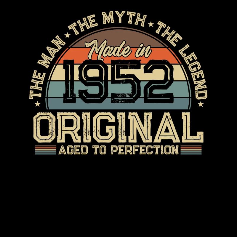 Legendäres 1952 - Ein Vintage Geburtstagsgeschenk