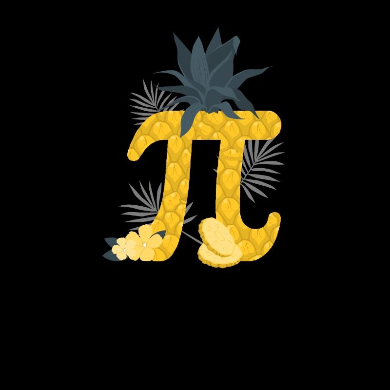 Pineapple Lover Funny Pi Day Pi-Neapple Enseignant