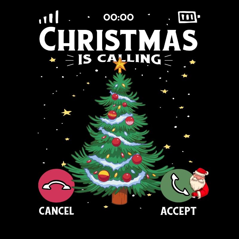 Noël appelle Noël pyjama drôle d’arbre
