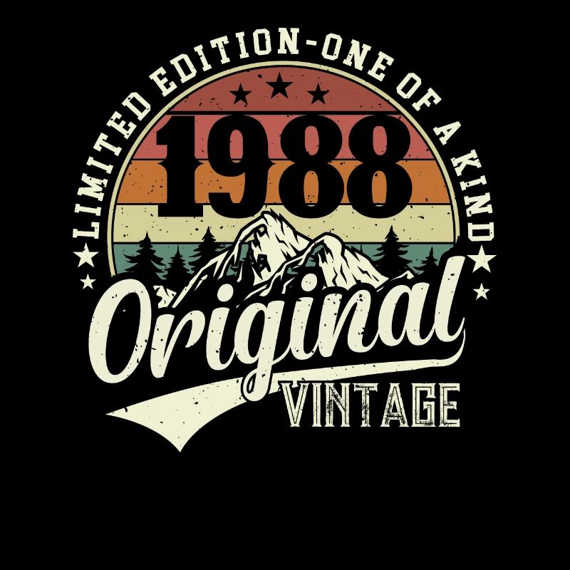 Chemise d’anniversaire élégante de 1988