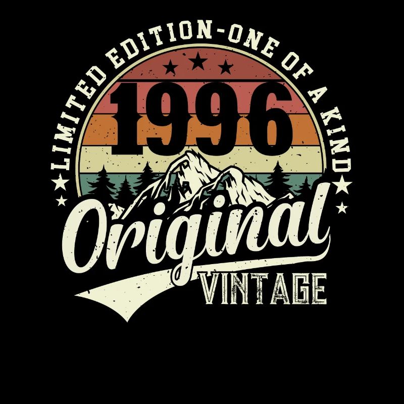 Stilvoller Rückblick: 1996 Geburtstagsshirt