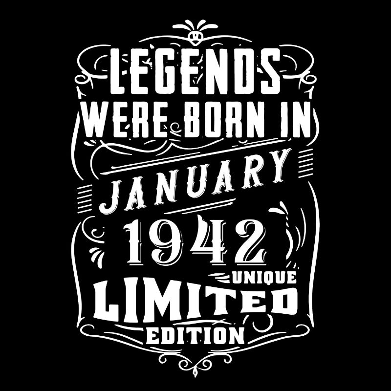 Anniversaire Janvier 1941 Année Edition Limitée