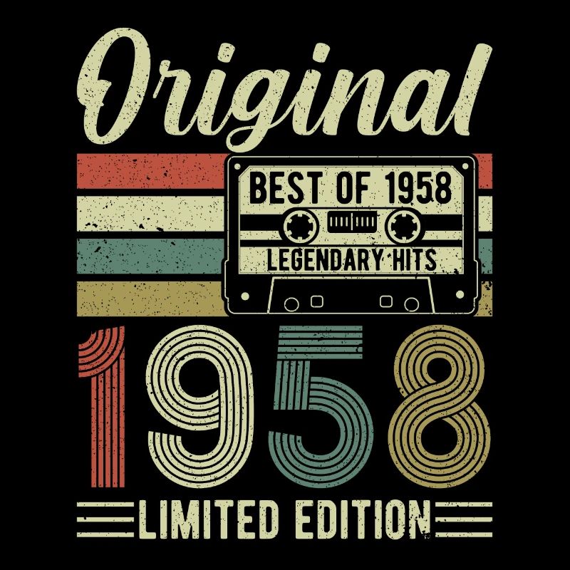 Vintage Birthday 1958