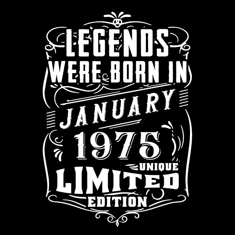 Anniversaire Janvier 1975 Année Edition Limitée