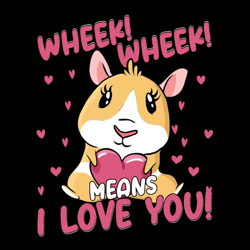 Ouf ! Ouf ! C’est dire que je t’aime ! Rongeur Cochon d’Inde