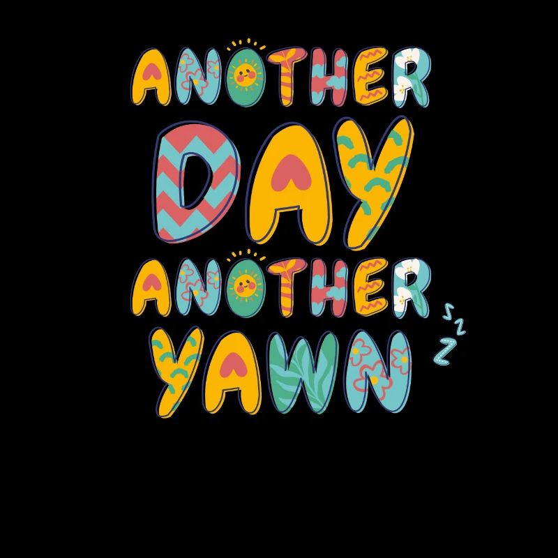 First Caffeine Vibes Another Day Yawn Meets Coffee