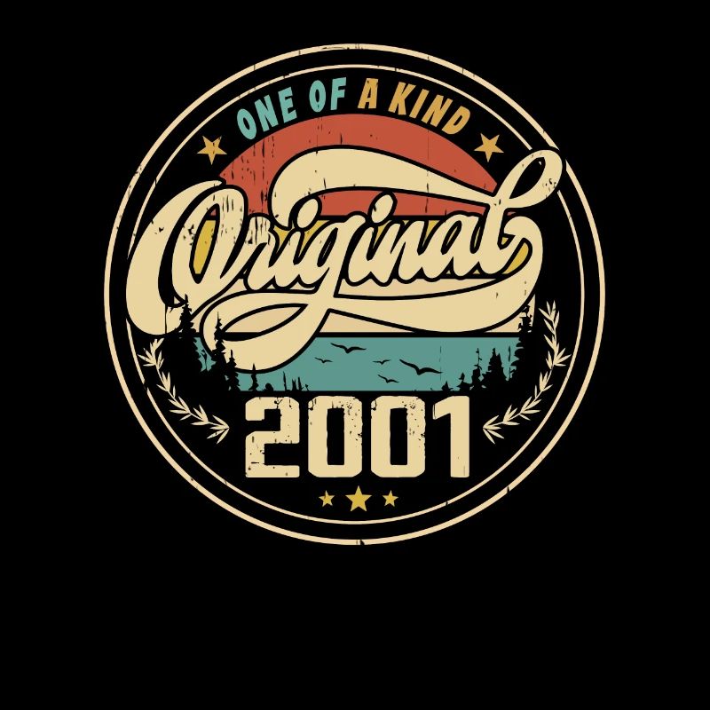 Original 2001 Vintage - 2001 Birthday Gift