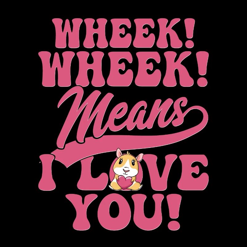 Ouf ! Ouf ! C’est dire que je t’aime ! Cavy amant Guniea