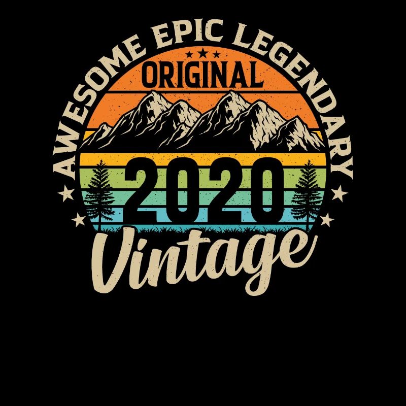 Vintage 2020 - Zeitloses Geschenk zum Geburtstag