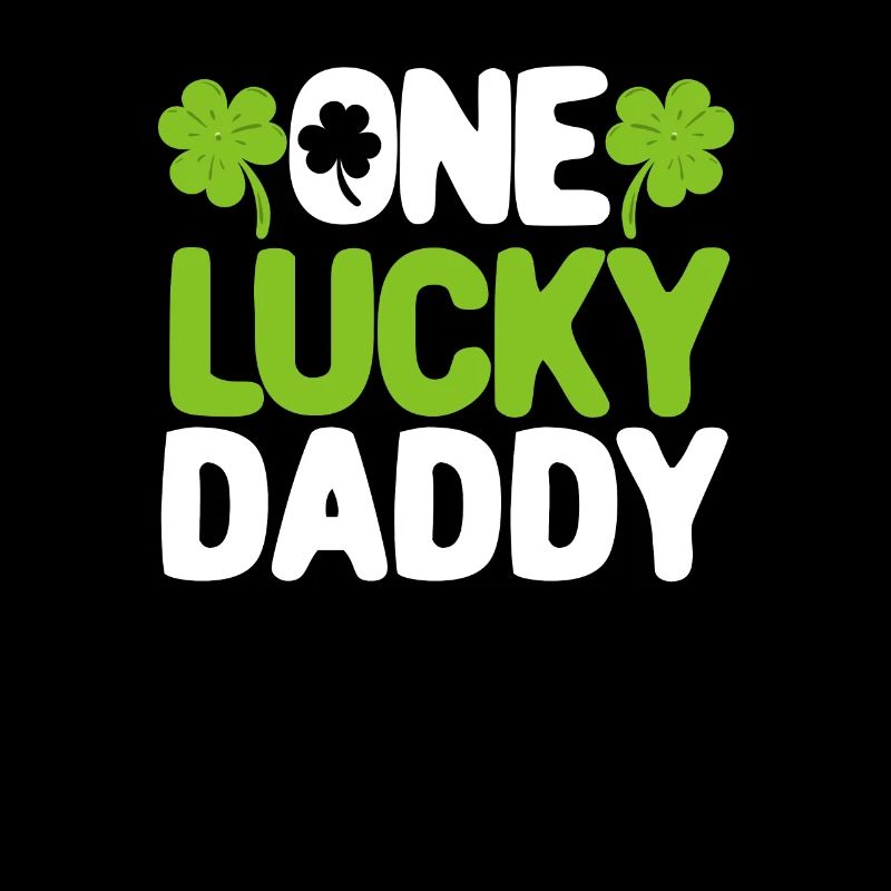 One Lucky Daddy Passende Familie St Patricks Day