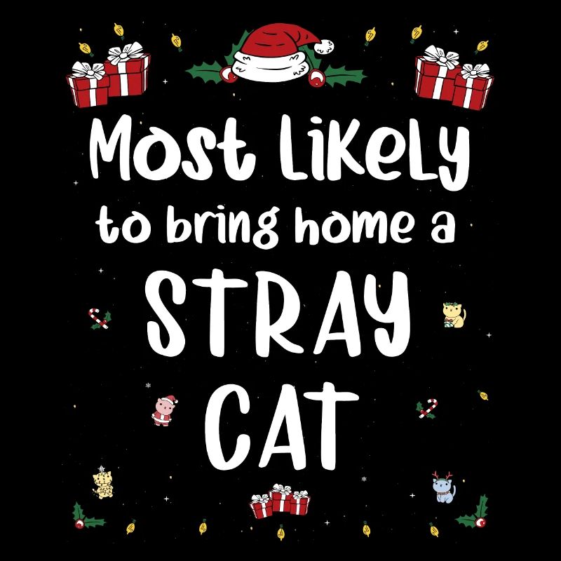 Am ehesten wird man Weihnachten mit einer streunenden Katze nach Hause bringen