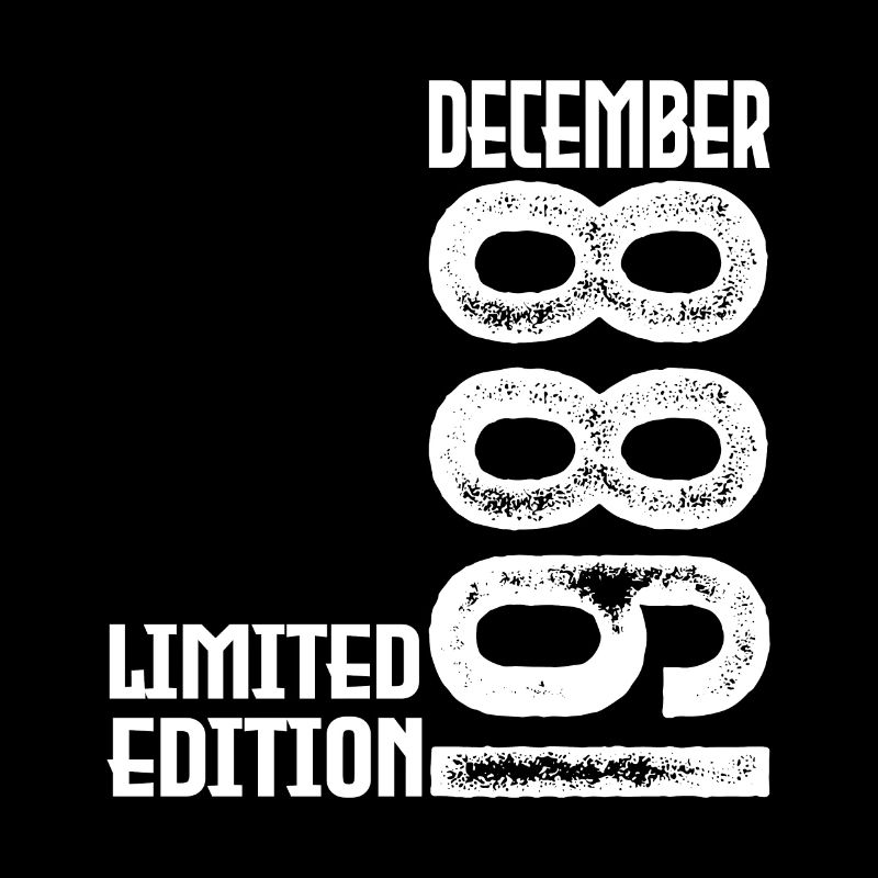 Cadeau Anniversaire Décembre 1988. Decembre 1988.