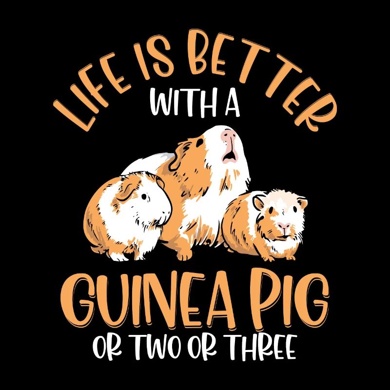 Life Is Better With A Guinea Pig Or Two Or Three R