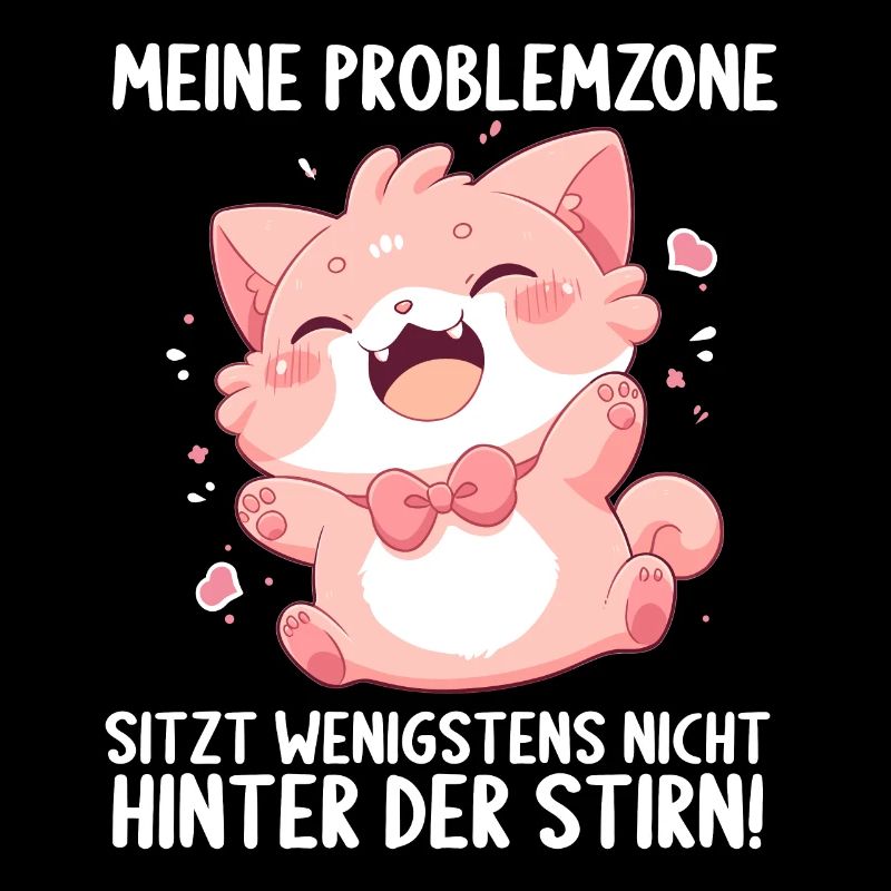 Meine Problemzone sitzt nicht hinter der Stirn