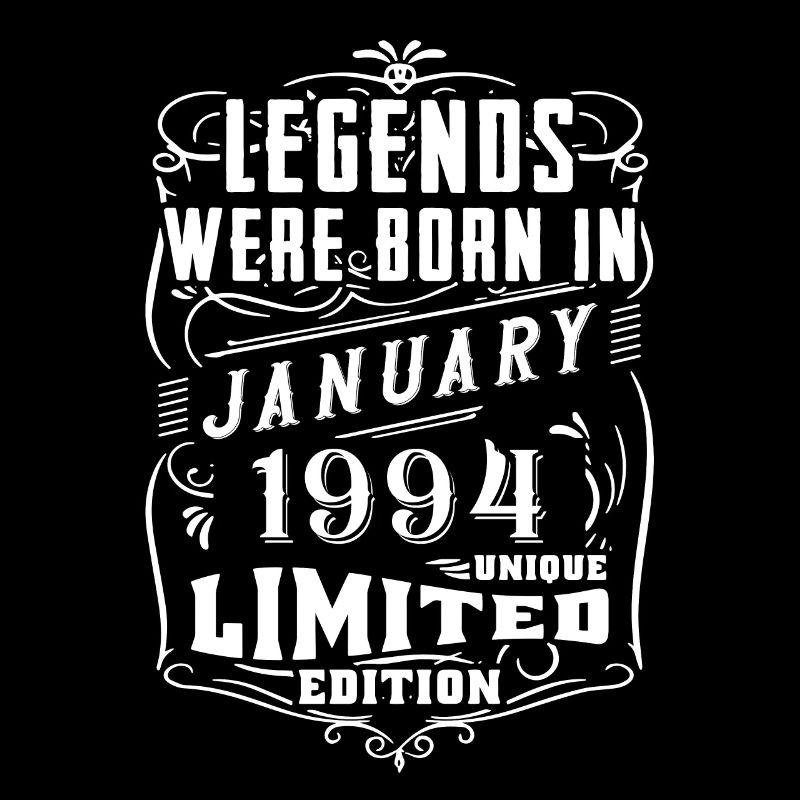 Anniversaire Janvier 1994 année Édition Limitée