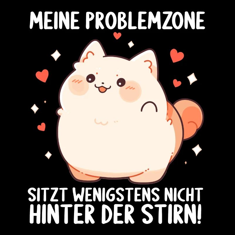 Meine Problemzone sitzt nicht hinter der Stirn