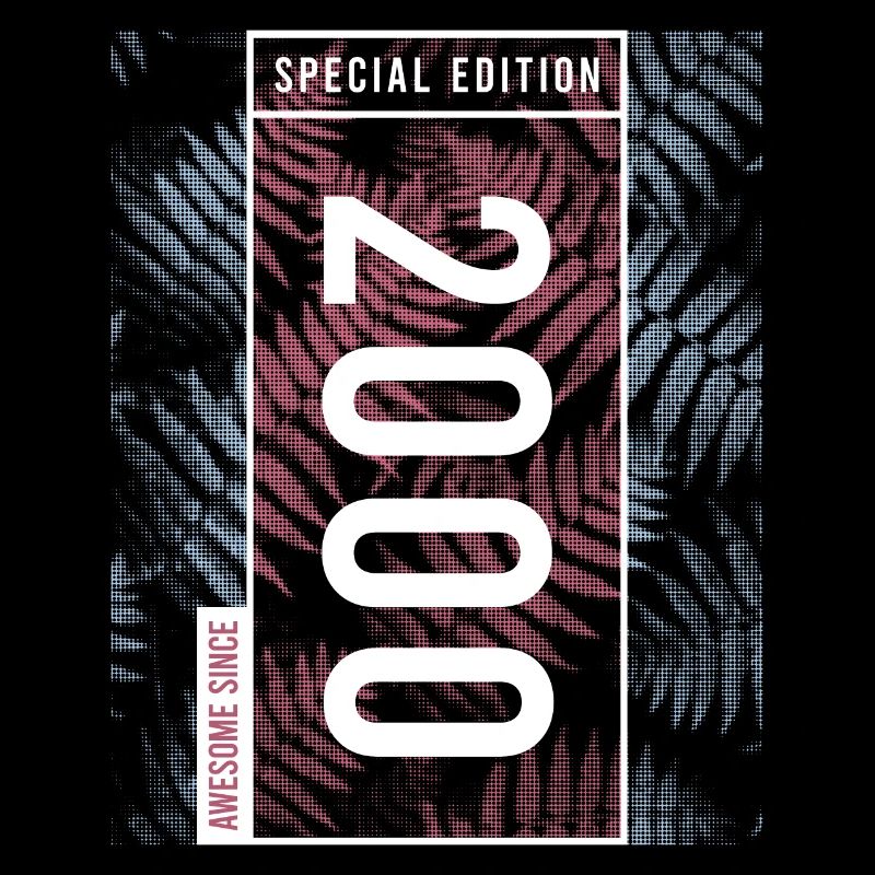 Graphique urbain anniversaire 2000, édition spéciale