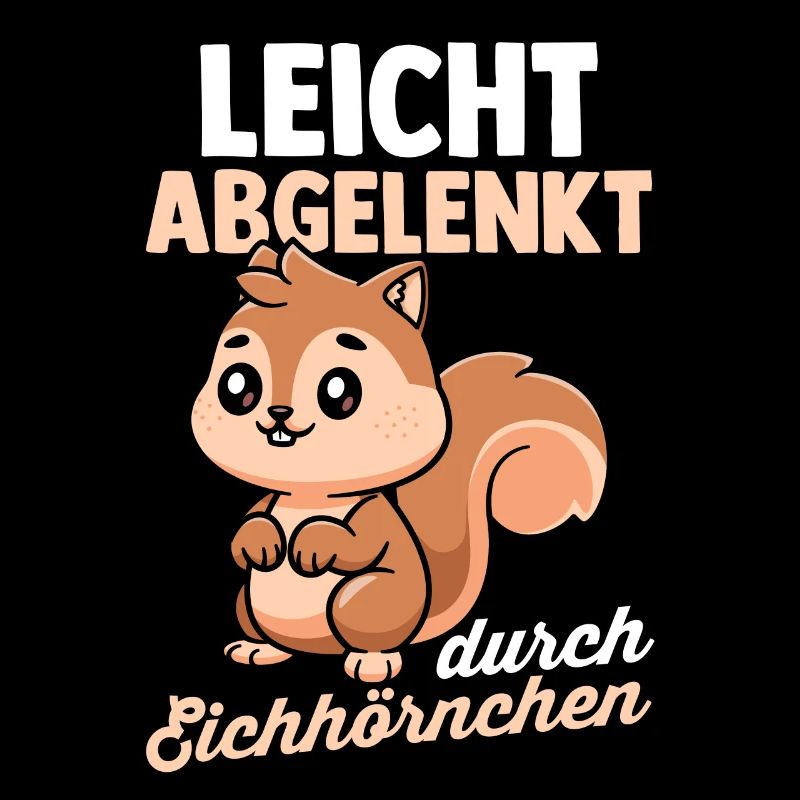 Leicht Abgelenkt Durch Eichhörnchen