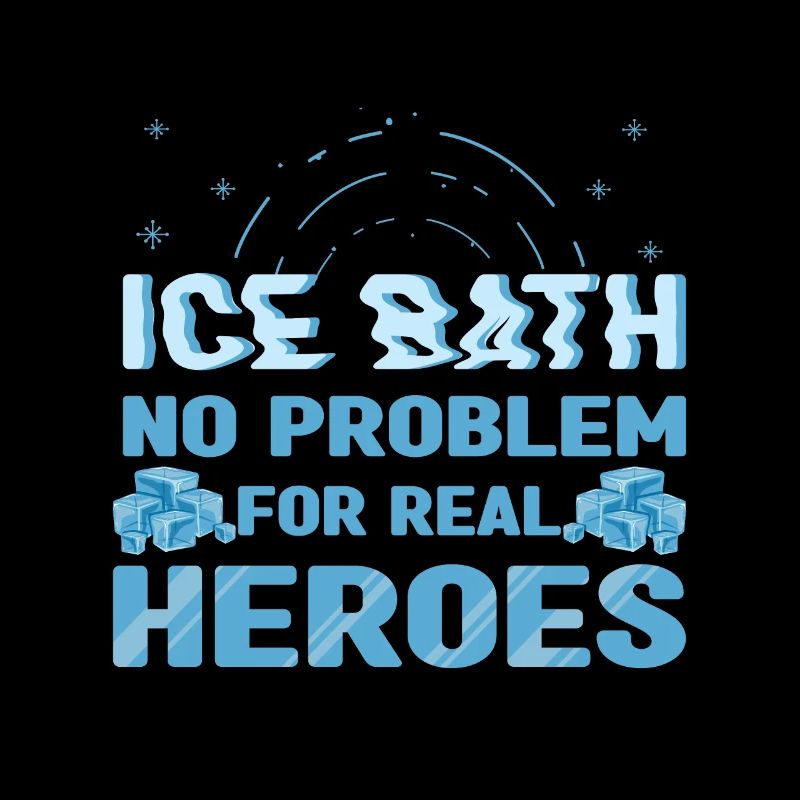 Ice Swimming No Problem Real Heroes Ice Bather