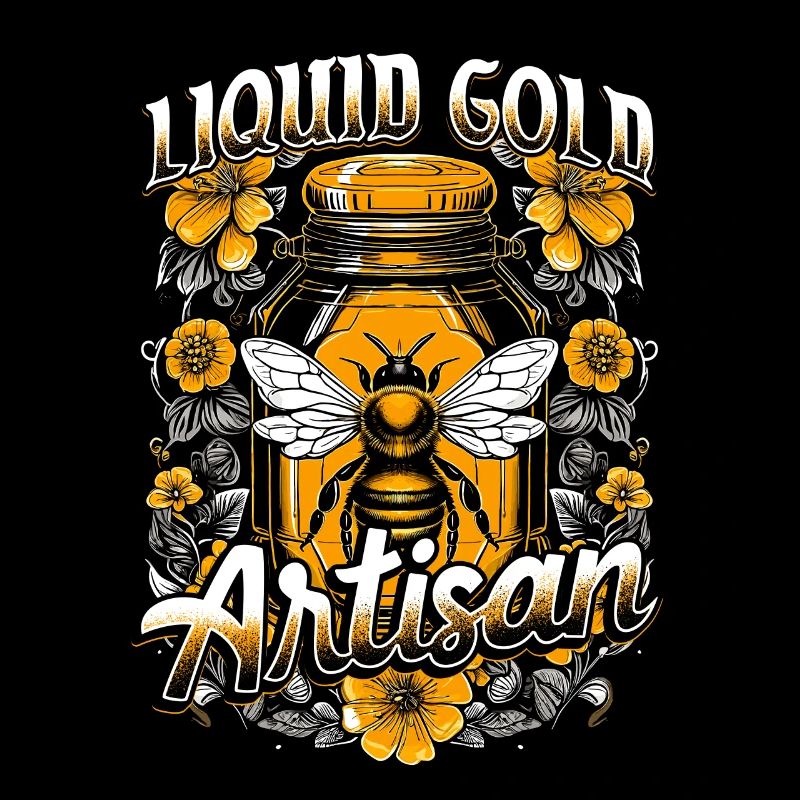 Imker Imkerei Honig Maker Design