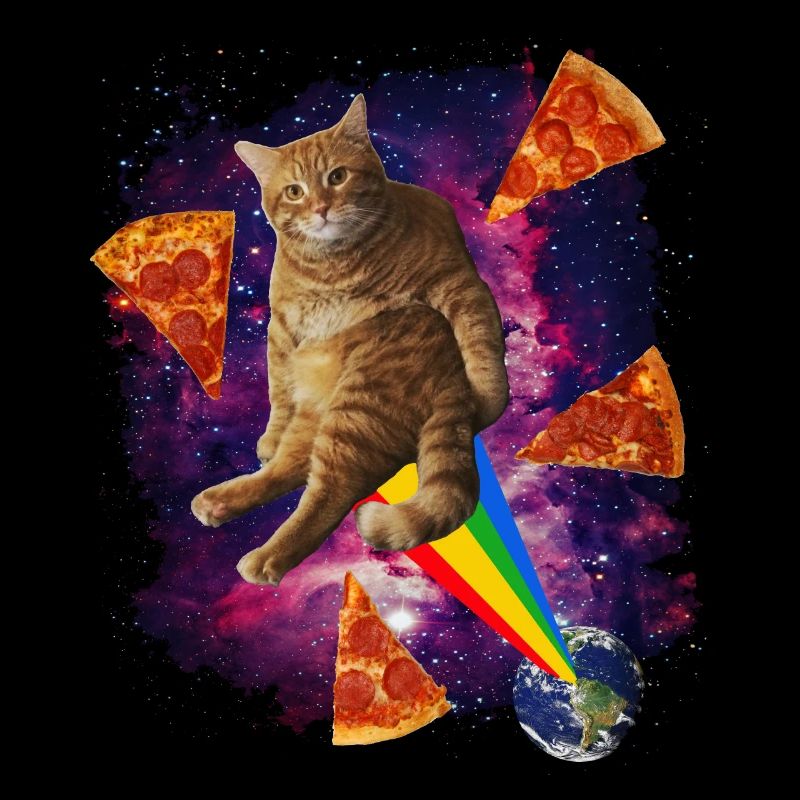 Space Cat Pizza Rainbow Mega Mix