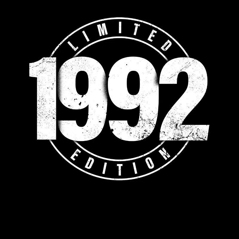Édition limitée 1992 année de naissance urbain anniversaire