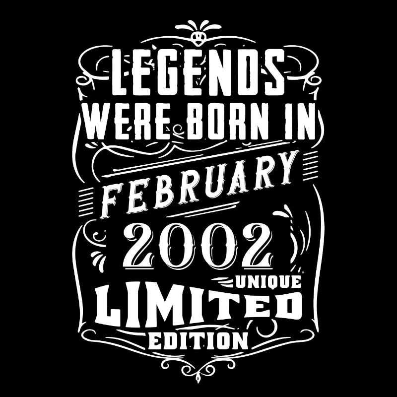 Anniversaire Février 2002 Année Édition Limitée
