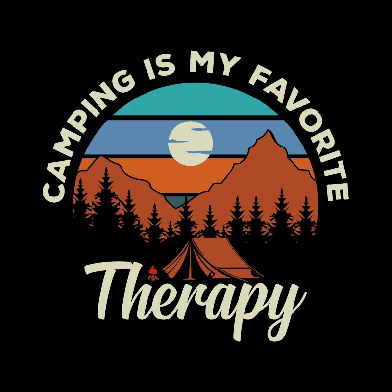 Le camping est ma thérapie préférée