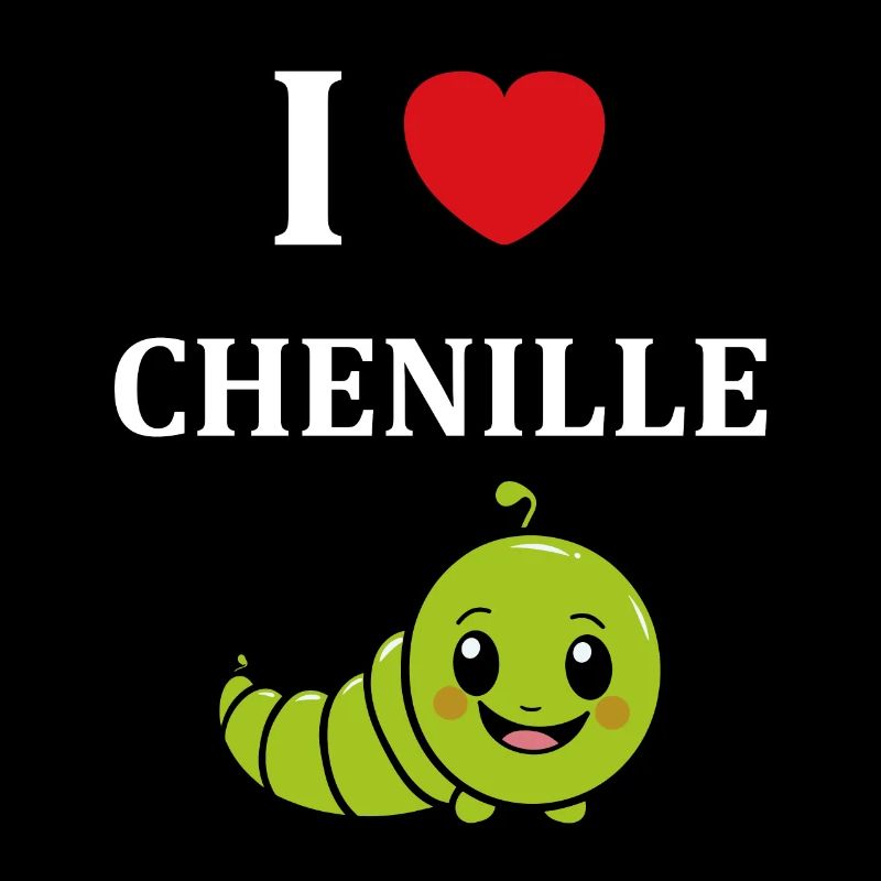 Chenilles insecte Amour petite chenille