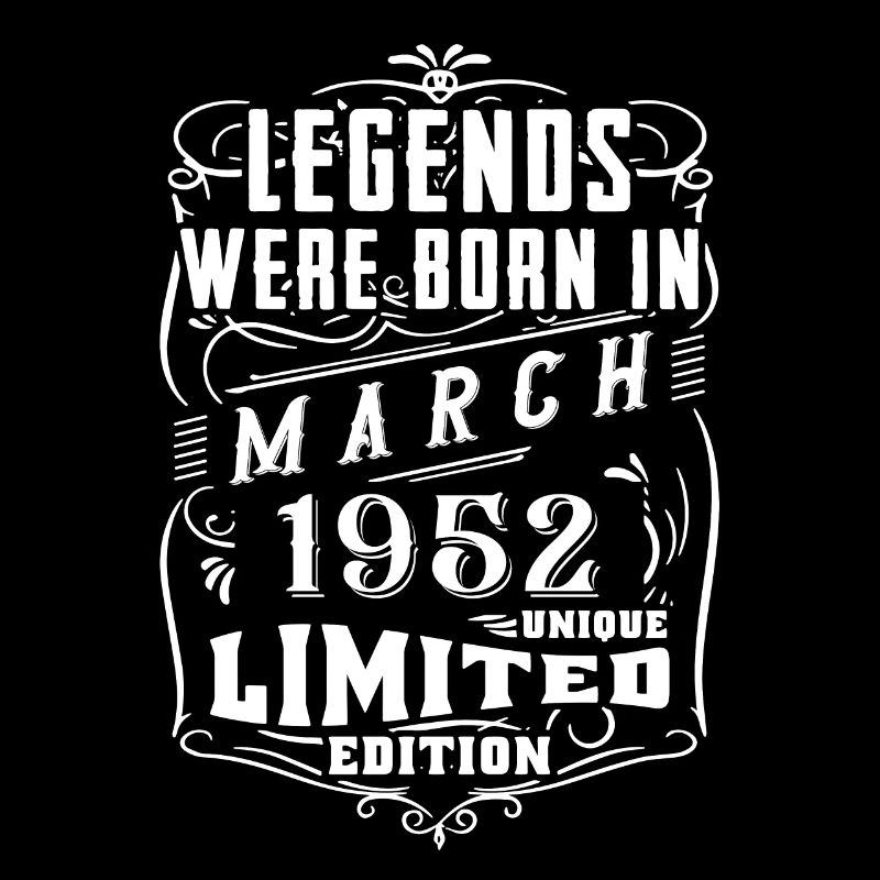 Anniversaire Mars 1952 Année Edition Limitée