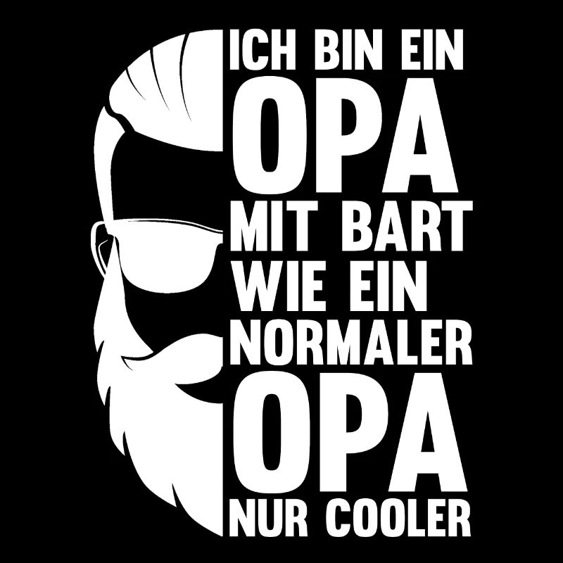 Opa Großvater Bärtig Bartträger Schnurrbart Bart