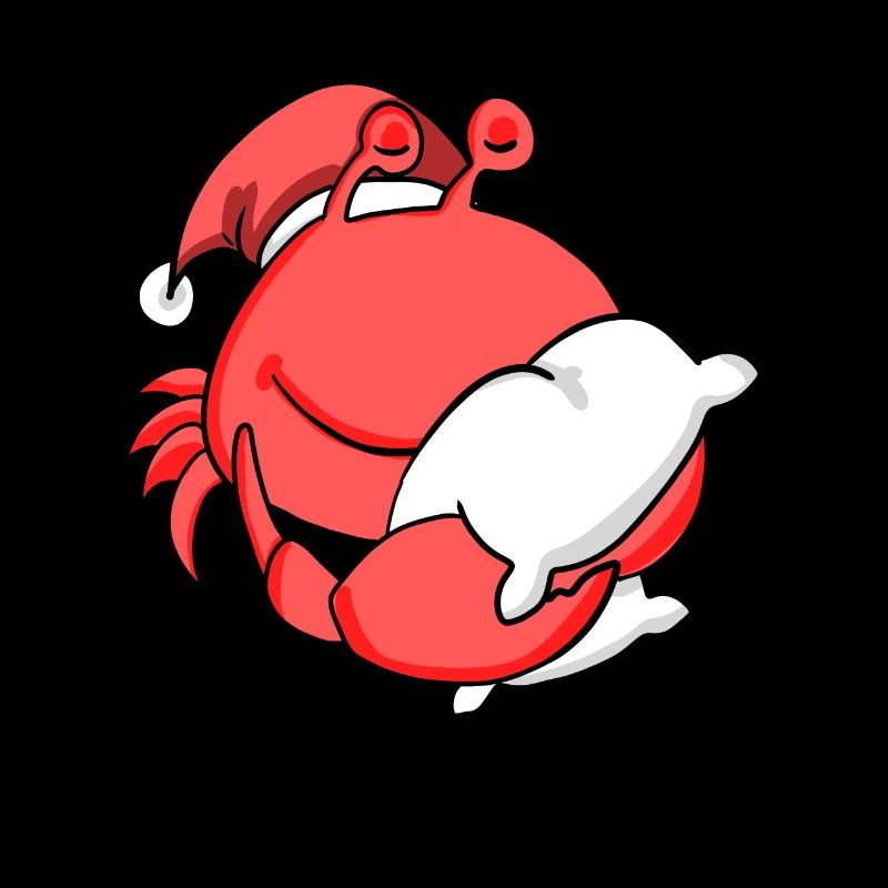 Crabe Mignon Fatigué Noël