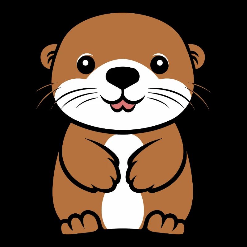 Humor Little Otter