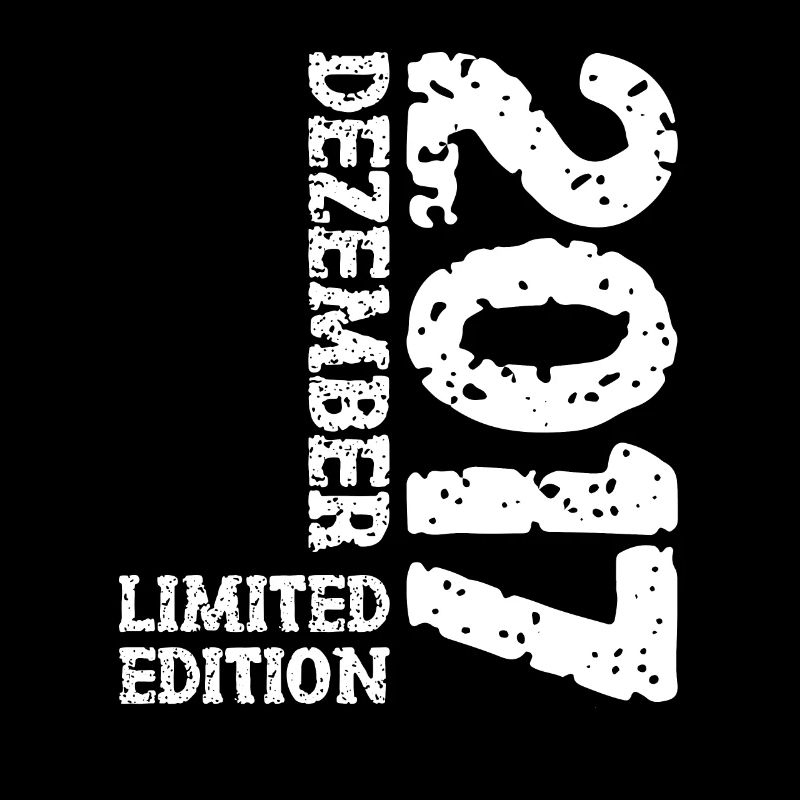2017 Dezember Limited Edition 6. Geburtstag Deko