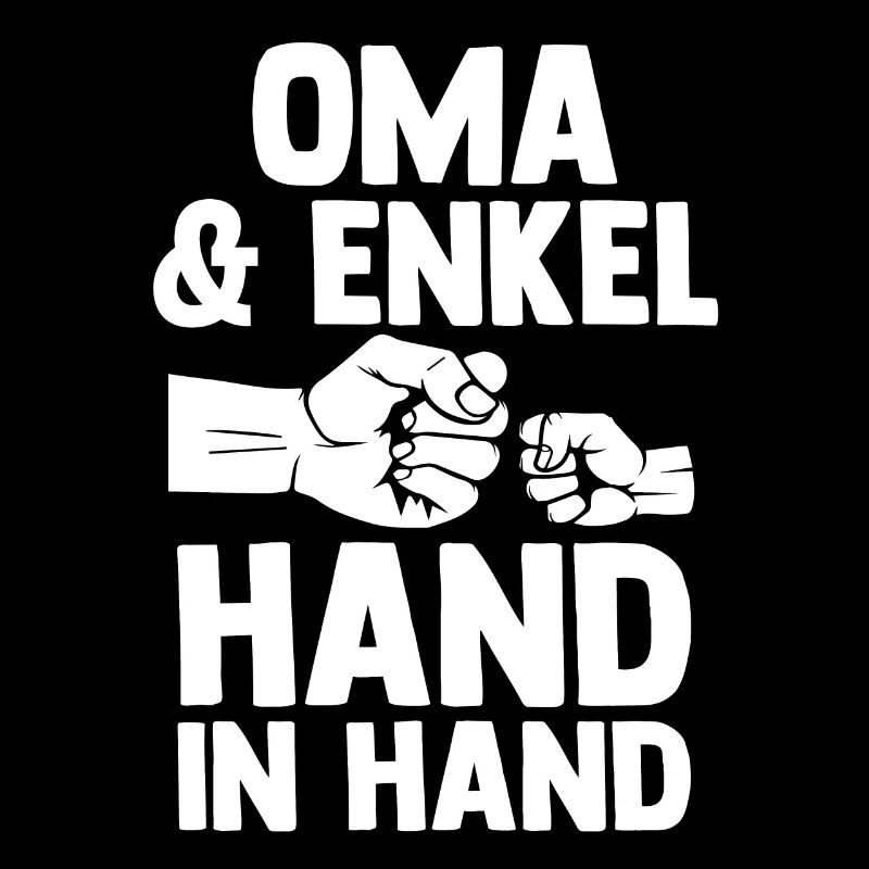 Oma Großmutter und Enkel