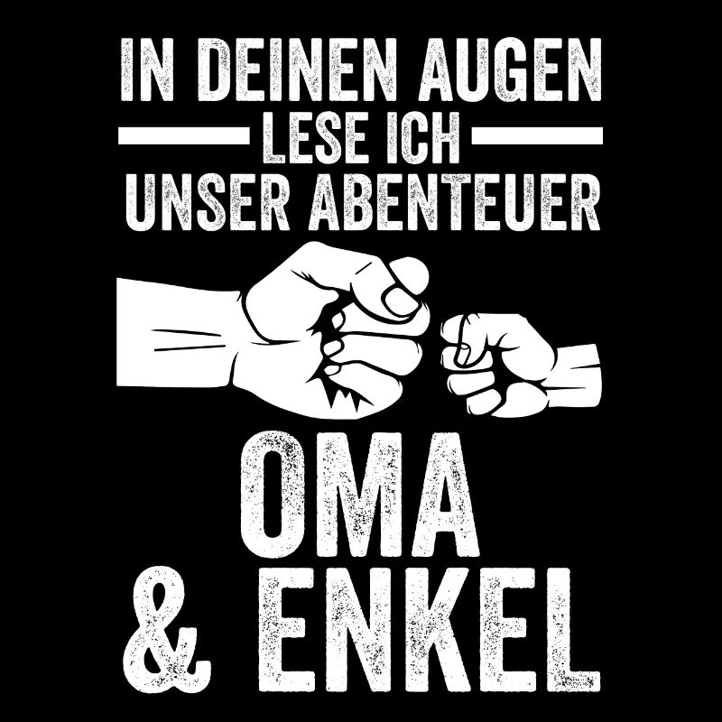Oma Großmutter und Enkel