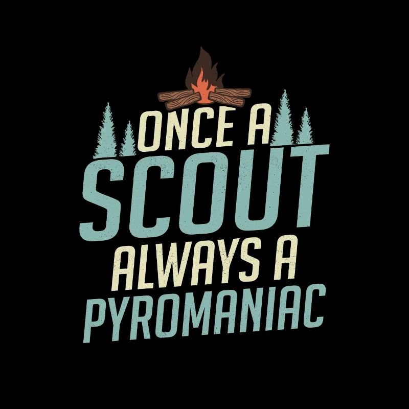Flame Keeper Scout: Pyromaniac at Heart Tee