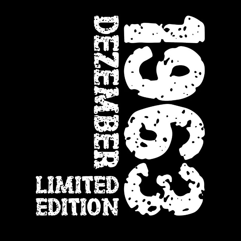 1963 December Limited Edition 60th Birthday Decoration